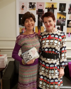 Italian Cultural Institute launch - Valeria Vescina and Rosie Goldsmith